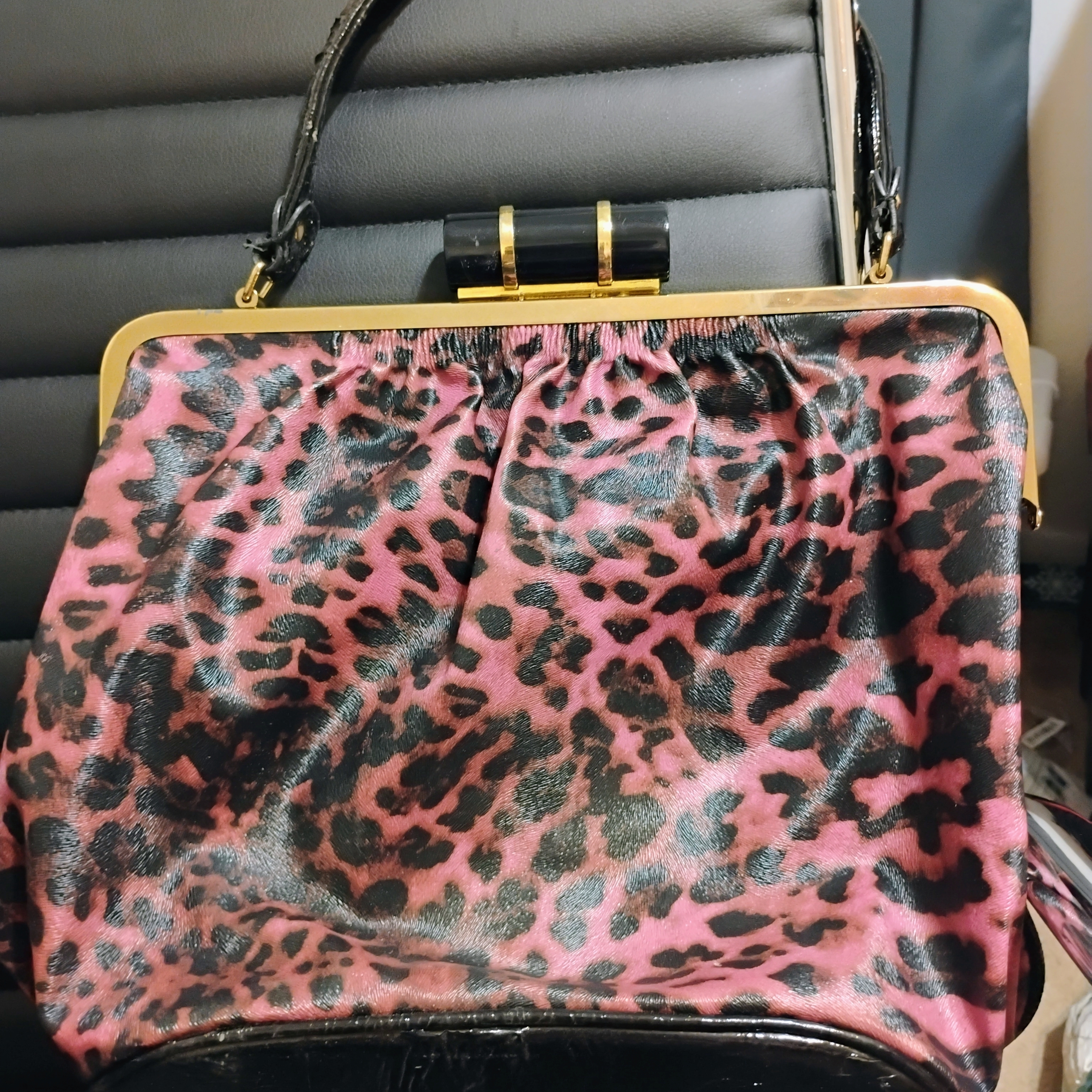 Leopard Print Big Buddha Women's Bag